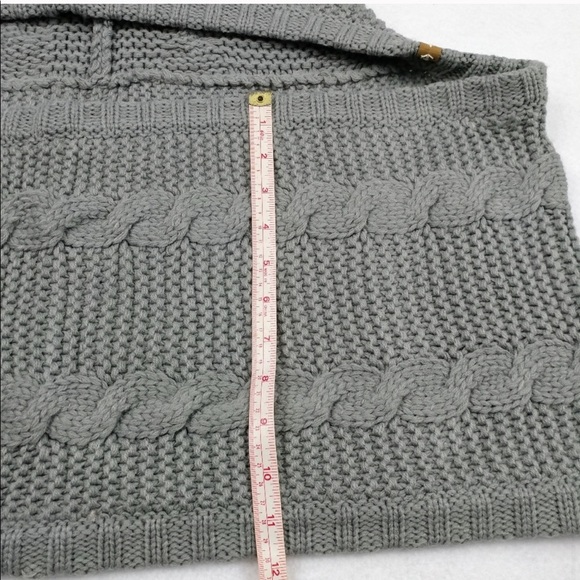 NWT Sperry | Chunky Knit Hooded Scarf - Picture 6 of 9